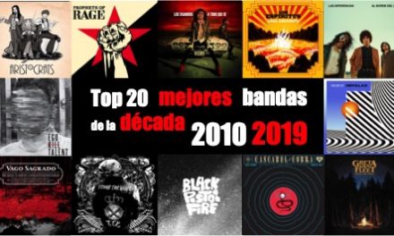 Top 20 mejores bandas de rock de la década 2010-2019